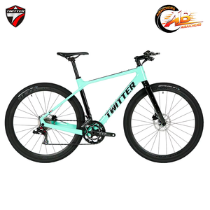Vélo de Gravel Twitter Gravel X avec cadre en carbone, transmission sans fil 13 vitesses, freins à disque hydrauliques, roues en aluminium, Bicicleta 700c*46cm/49cm/52cm/55cm - Product Image 6