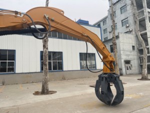 Pince rotative hydraulique industrielle à prix <span class=keywords><strong>d</strong></span>'usine pour excavatrice, idéale pour les applications en <span class=keywords><strong>ferraille</strong></span> et la manutention de multiples couches de peaux <span class=keywords><strong>d</strong></span>'orange - Product Image 5