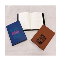 Carnet en cuir PU vierge pour gravure laser, journal personnalisé à couverture rigide en lin, carnet A5 rechargeable traité au laser OEM/ODM