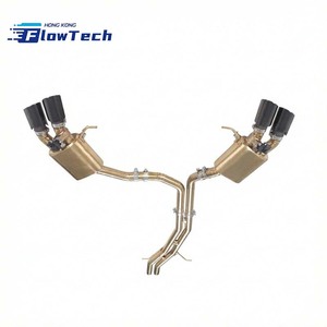 Sistema de Escape Catback con Válvulas de Titanio y Cuatro Salidas para Porsche Macan S GTS Turbo 3.0T 3.6L - Product Image 5