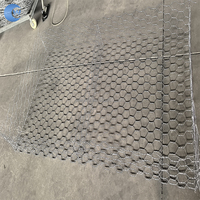 Panier Gabion 2x1x1m en fil de fer galvanisé 2.0mm/2.2mm/2.5mm/2.7mm pour mur de soutènement, treillis hexagonal / avec service de découpe