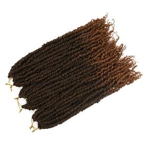 De alta calidad resistentes al calor de fibra al por mayor pasión primavera bomba Twist pelo sintético peluca - Product Image 3