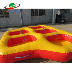 Bote Inflable para 5 Personas, Bote Inflable en Forma <span class=keywords><strong>de</strong></span> Donut, Bote Remolcable Flotante para Agua - Product Image 3
