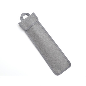 Sac de rangement portable pour piquets de tente, 30 cm, en tissu gris, sac de rangement rectangulaire pour tentes et treillis - Product Image 1