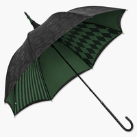 Parapluie pagode multicouche en dentelle avec poignée en plastique artisanale, 8 baleines et panneaux en pongé pour événements de mode Lolita et cosplay