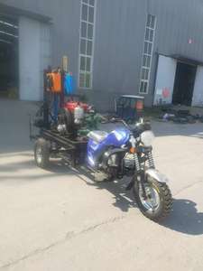 Rig bor sumur air roda tiga sepeda motor, peralatan pengeboran kecil - Product Image 5