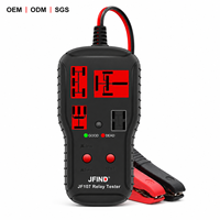 Probador de Relés para Automóviles Jfind JF107 de Fábrica Directa, Probador de Relés Universal de 12v 24v, Venta al por Mayor