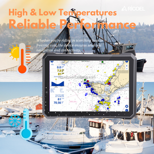 Tableta GPS Marina de Alta Calidad de 10.1 Pulgadas, Pantalla Legible Bajo la Luz Solar de 1000 Nits, Resistente al Agua IP68, Navegación de Alta Precisión, 12 Meses - Product Image 3