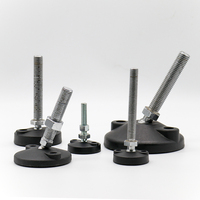 Pieds de nivellement industriels réglables en hauteur pour table, bureau, chaise, en métal tubulaire, avec vis M4 M6 M8 M10 M12 M16 M5 M7