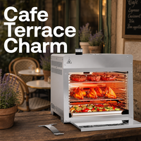Barbecue à gaz portable de haute qualité de 16 pouces avec allumage électronique par impulsions pour les restaurants de steaks et les jardins