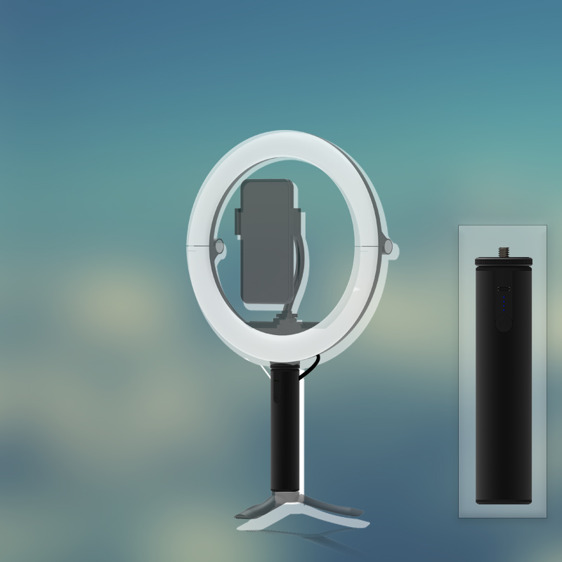 Портативное зарядное устройство из алюминиевого сплава, мини-USB селфи-палка, многофункциональная палка для селфи и портативное зарядное устройство