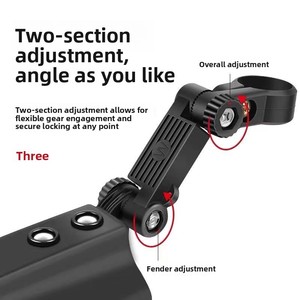 Guardabarros para <span class=keywords><strong>Bicicleta</strong></span> de Montaña, Protector de Agua de Liberación Rápida, Guardabarros Universal Multicolor, <span class=keywords><strong>Cubierta</strong></span> Impermeable de <span class=keywords><strong>26</strong></span> Pulgadas, Doble Color - Product Image 4