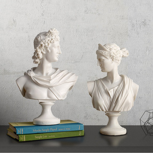 Busto de Resina Clásico Europeo David Venus, Escultura Decorativa para Hogar u Oficina, Estilos A, B, C, D - Product Image 2