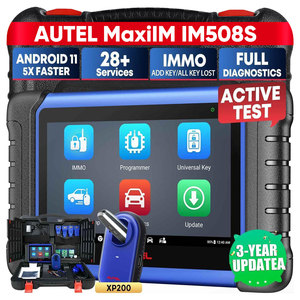 [Actualización de 3 años] Autel MaxiIM IM508S herramientas de diagnóstico de vehículos programador clave copia XP200 Ikey programación coche Altar OBD2 escáner - Product Image 1