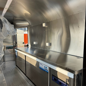 Nhà máy thương mại trực tiếp xe tải thực phẩm nhỏ đầy đủ trang bị đường phố nhượng Bộ van với kem BBQ giá bán buôn - Product Image 5