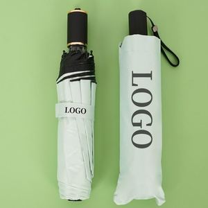 ร่มพับคุณภาพสูงลดราคาส่งเสริมการขายขายดีที่สุดสำหรับกันฝน - Product Image 2