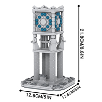 Saint Seiya le Horloge du Sanctuaire Ensembles de construction MOC Briques de construction DIY Ensembles de blocs de construction Jouets pour enfants MOC1347 431 pièces