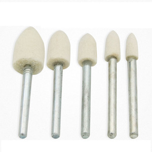 Juego de Ruedas de Pulido de Fieltro de Lana Montadas en Cabezal de Pulido, Rueda de Pulido de Fieltro para <span class=keywords><strong>Dremel</strong></span>, Accesorios para Herramientas Rotatorias de Taladro de Moldes - Product Image 4