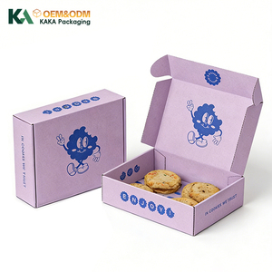 Scatole Personalizzate per Biscotti e Torte, Imballaggio per Pasticceria, Scatole di Carta Stampate per Asporto e E-commerce di KAKA - Product Image 2