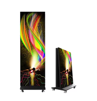 Pantalla LED para Póster Qray P2.5/P1.86 a Todo Color, Interior/Exterior, Ultrafina, Portátil, para Publicidad Digital, Animación y Comercio