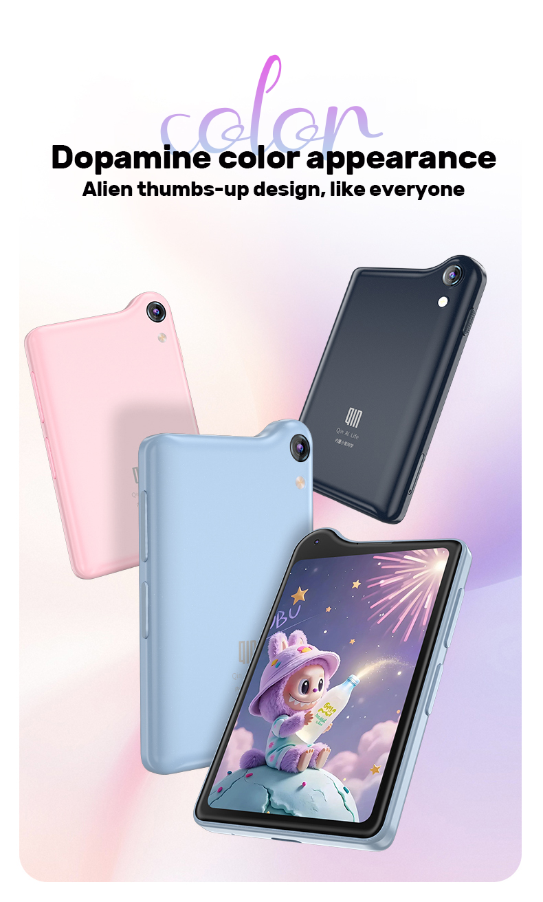 New QIN K25 Mini Smart Phone - 3.5 Inch LCD, Octa-Core Processor