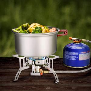 Amping תנור 3500 W תנור גז עם Piezo הצתה, windproof גז קמפינג תנור לכל בורג מחסנית גז מבערים עם מתאם - Product Image 6
