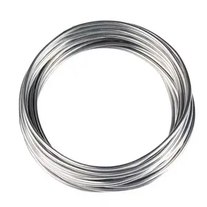 AISI 316L Stainless Steel Wire 3mm Soft Condition Bright Gold Stainless Steel Wire 21 Gauge