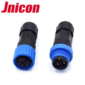 Đầu Nối Đèn <span class=keywords><strong>Led</strong></span> Điện Chống Nước IP68 Nam Nữ Jnicon M15 3pin - Product Image 5
