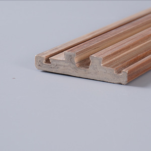 Plinthes en PVC Jiateng Lighting, base en bois-plastique, forme irrégulière, profils en plastique multi-usages - Product Image 2