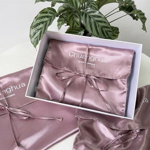 BSCI Wholesale Custom Logo High Quality Silk <strong>Satin</strong> Dust Bags for Handbags <strong>Satin</strong> Envelope Bag Oem - Product Image 5