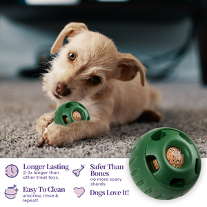 ของเล่นลูกบอลยางสำหรับสุนัข ของเล่นสัตว์เลี้ยงแบบมีปฏิสัมพันธ์ ของเล่นเคี้ยวสำหรับสุนัข - Product Image 3