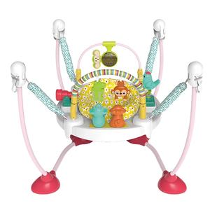 Chaise rebondissante musicale multifonctionnelle en plastique pour <span class=keywords><strong>bébé</strong></span>, avec rotation à 360 degrés, construction en métal et en tissu - Product Image 1