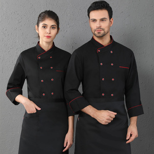 Uniforme <span class=keywords><strong>de</strong></span> cuisinier Hôtel Restaurant chinois et occidental Vêtements <span class=keywords><strong>de</strong></span> cuisine arrière - Product Image 4