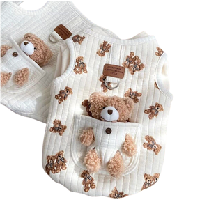 Chaqueta de Algodón para Mascotas, Gatos, Perros Pequeños, Osos de Peluche, Pomerania, Ropa de Otoño e Invierno, Ropa de Alta Calidad para Perros - Product Image 1