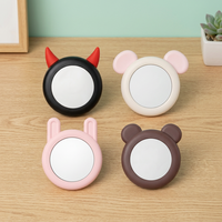 Juguete interactivo con IA en forma de animal de dibujos animados, dispositivo de escritorio con pantalla táctil y función de iluminación para niños