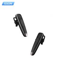 Écouteur mains libres ESON avec micro, casque professionnel sans fil, écouteurs mono intra-auriculaires, casque sans fil pour la conduite