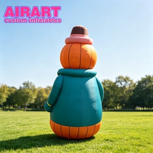 Calabaza Inflable <span class=keywords><strong>Gigante</strong></span> Personalizada para Halloween, Decoración de Jardín con Calabaza Inflable para Fiestas y Decoración de Césped - Product Image 3