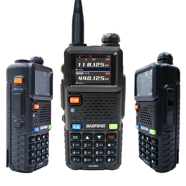 2500mAh 136-174/400-520MHz Dual-band Radio Baofeng UV-5RH 999CH 10W Two-way Walkie Talkie Type-C