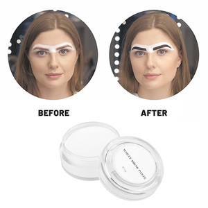 Nouvelle pâte blanche de Microblading de sourcil de marque privée pâte de cartographie imperméable pour le positionnement des sourcils maquillage <span class=keywords><strong>Permanent</strong></span> <span class=keywords><strong>Contour</strong></span> des lèvres - Product Image 5