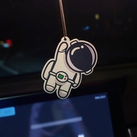 Pendentif désodorisant international pour voiture, éliminateur d'odeurs, design Astronaute et Lune