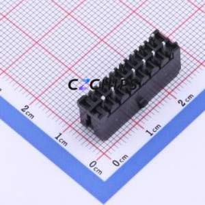 HC-MX3.0-2*7A Wire-to-Board Pin Header Through hole Component (THT),P=3mm Connector 2x7P 3mm Through Hole Micro-Fit (MX 3.0) - Product Image 2