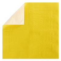 L'ensemble de décorations d'anniversaire jaunes modernes de 72 pièces comprend des assiettes en papier, des tasses et des serviettes-Articles de fête pour 24 invités