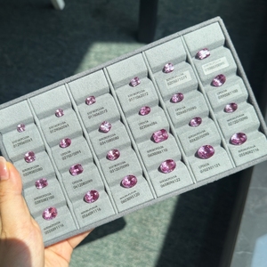 Piedras Preciosas Cultivadas en Laboratorio, Piedras Sueltas, Color Sangre de Paloma, Azul Real, Paraiba, Aguamarina, Espinela Cobalto, Zafiro - Product Image 3