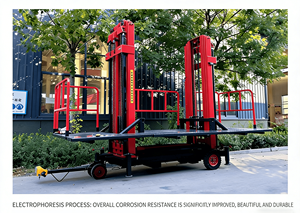 Plataforma de Elevação Móvel Elétrica com Controle Remoto para Construção, Andaime e Escada Dobrável - Product Image 3