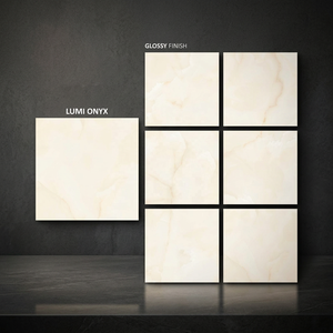 กระเบื้องพอร์ซเลนเคลือบเงาตกแต่งลายหินอ่อน ขนาด 800x800 มม. รุ่น Alaska Light สำหรับตกแต่งพื้นผิวสถาปัตยกรรม - Product Image 5