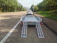 Remorque Tandem pour Mini-Pelle Compacte