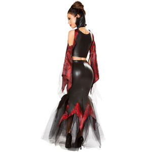 M-xl Split Court Magic Witch Demon Cosplay Disfraz de Halloween - Product Image 2