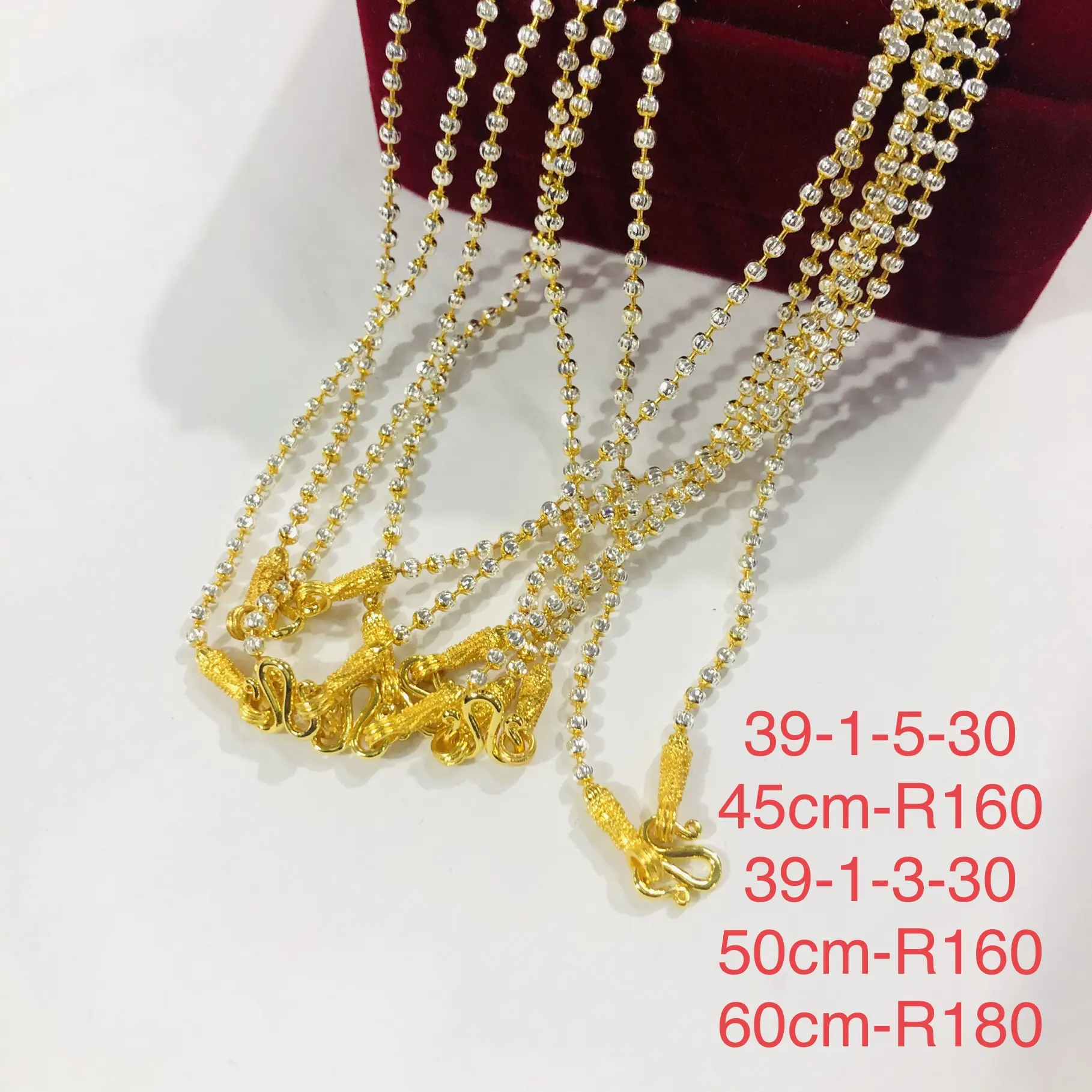 Xuping dubai or bijoux conçoit 24k chaîne collier en or pour les femmes, dubai nouvelle conception de chaînes en or
