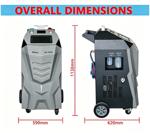 Nouvelle arrivée : Machine de remplissage et de récupération de réfrigérant A/C entièrement automatique à système unique R134A ou R1234YF pour l'entretien automobile - Product Image 2