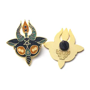Badges And Pins Suppliers Anime Hard Enamel Dragon God Badge Metal Pin For Badges